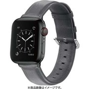 GRK-WS11GR [Apple Watch 41/40/38mm用 レザーバンド グレー]