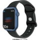 GRK-WM10BK [Apple Watch 49/45/44/42mm用 シリコンバンド ブラック]