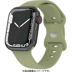 GRK-WM10GL [Apple Watch 49/45/44/42mm用 シリコンバンド グリーン]