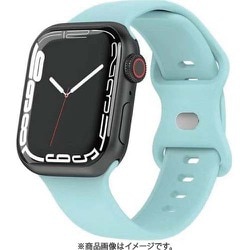 GRK-WM10LBL [Apple Watch 49/45/44/42mm用 シリコンバンド ライトブルー]