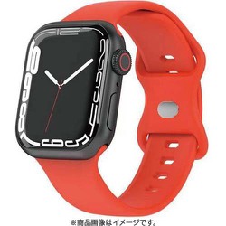 GRK-WM10RD [Apple Watch 49/45/44/42mm用 シリコンバンド レッド]