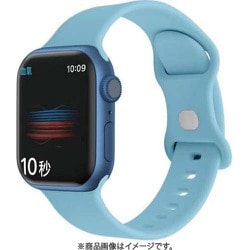 GRK-WM10SBL [Apple Watch 49/45/44/42mm用 シリコンバンド スカイブルー]