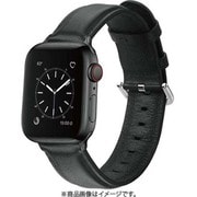 GRK-WM11BK [Apple Watch 49/45/44/42mm用 レザーバンド ブラック]