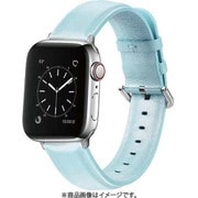 GRK-WM11LBL [Apple Watch 49/45/44/42mm用 レザーバンド ライトブルー]