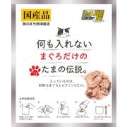 何も入れない まぐろだけのたまの伝説 パウチ 35g [猫用 ウェットタイプ 35g]