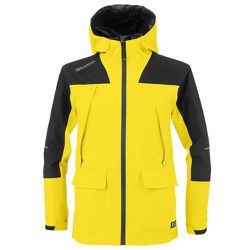 4WAYストレッチ レインジャケット イエロー 5L G-5411