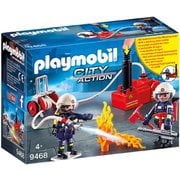 9468 [プレイモービル 消防署 消防隊員とウォーターポンプ （2023）]