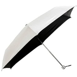 日傘 折りたたみ傘 晴雨兼用 銀行員の日傘 折 60cm 手開き式 一級遮光 UVカット率99％以上 遮熱効果 表面シルバーコーティング 内側ブラック S360-0783SL1-B8