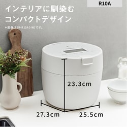 ヨドバシ.com - パナソニック Panasonic 圧力IHジャー炊飯器 5合炊き ホワイト SR-R10A-W 通販【全品無料配達】