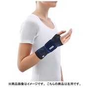 マニュTrain 62060120 ブラック サイズ2(手首周径：15-16cm) 左手首用 1枚入り [サポーター 手首用]