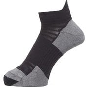 ベンチレーティング ライト ショート ソックス Ventilating Light Short Socks GC23374 ブラック(BK) サイズ2(24-26cm) [ランニングウェア ソックス]