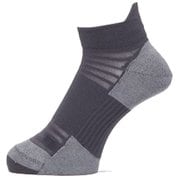 ベンチレーティング ライト ショート ソックス Ventilating Light Short Socks GC23374 チャコールグレー(CH) サイズ3(26-28cm) [ランニングウェア ソックス]