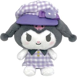188939-23 サンリオキャラクターズ ぬいぐるみ S ギンガムキャスケット シリーズ クロミ [キャラクターグッズ]