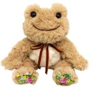 189240-23 かえるのピクルス ビーンドール ぬいぐるみ ハーブガーデン シリーズ モカ [キャラクターグッズ]