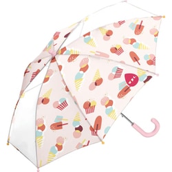 雨傘 長傘 子供用 キッズ Wpc. KIDS UMBRELLA 45cm アイスクリーム WKN0345-135-205