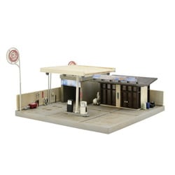 325932 Nスケール 1/150 建物コレクション 184 廃業した給油所 B [鉄道模型レイアウト用品]