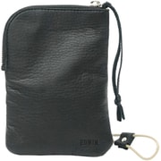 EDWIN クロムレザー 日本製 スマートポーチ BLACK 22269230