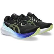 ゲルカヤノ 30 GEL-KAYANO 30 1012B357 003 BLACK/GLOW YELLOW 24.5cm [ランニングシューズ レディース]
