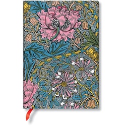 Paperblanks ノートブック モリスのピンク・ハニーサックル（ミディ） PB9387-9