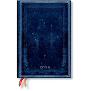 Paperblanks ダイアリー 2024年 ダイアリー インクブロット ミディ DJ0779-1