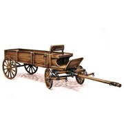 MB35062 1/35 フランス式農業用馬車4輪（馬無し） [組立式プラスチックモデル]