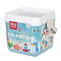 ND-05 ダイヤブロック HIKARIIRO（ヒカリイロ） L [ブロック玩具]