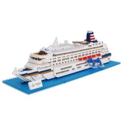 NBM-043 nanoblock（ナノブロック） 客船 飛鳥 II [ブロック玩具]