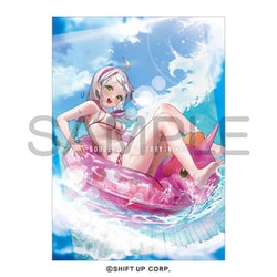 勝利の女神：NIKKE クリアポスター -summer- ネオン：ブルーオーシャン [キャラクターグッズ]