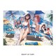 勝利の女神：NIKKE クリアポスター -summer- 集合柄 [キャラクターグッズ]