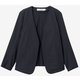 ストレッチライトジャケット STRETCH LIGHT JACKET DMF323101 ネイビー(N) サイズ1 [フィットネス ヨガ ジャケット レディース]