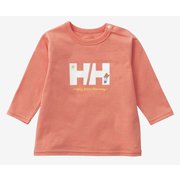 ロングスリーブ HHヘリーベアティー B L/S HH Helly Bear Tee HB32394 サンセットコーラル(SC) 80サイズ [アウトドア トップス ベビー]