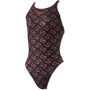 【FINA承認】フレックスシグマカイエイムカットスーツ2 FLEX Σχ Aimcut Suit（II） SCW02390F ブラック×レッド(KR) Mサイズ [水着 レディース]