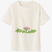 クサムラプレイサンティーチョウチョ くさむら Play Sun Tee ちょうちょ SLB72351 ホワイト(W) Mサイズ [アウトドア トップス キッズ]