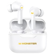 完全ワイヤレスイヤホン MONSTER AIRMARS XKT02 低遅延ゲームモード搭載/Bluetooth対応 ホワイト XKT02WH