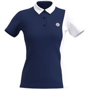 TL150 U2172081 [カラーブロックS/Sポロ レディース Oサイズ ネイビー]