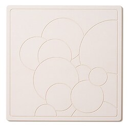 なのらぼ 足快バスマット スクエア バブル