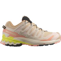 エックスエープロ 3D V9 ゴアテックス XA PRO 3D V9 GTX W L47271000 HAZELNUT/ENGLISH ROSE/SAFETY YELLOW 22cm [ハイキングシューズ レディース]