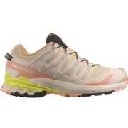 エックスエープロ 3D V9 ゴアテックス XA PRO 3D V9 GTX W L47271000 HAZELNUT/ENGLISH ROSE/SAFETY YELLOW 22cm [ハイキングシューズ レディース]