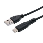 やわらかい USB2.0 Type-Cケーブル ブラック 1.5m USB-YCA15/BK