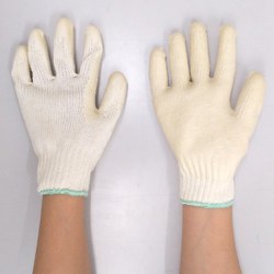 5533-L [丸和ケミカル PETリサイクル天然ゴム背抜き軍手 Lサイズ]