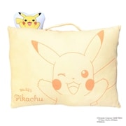 マスコット付きまくら ポケットモンスター ピカチュウ YE 28×39cm [キャラクターグッズ]