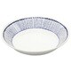 美濃焼 深皿 プレート 皿 直径約20.5×高さ3.5cm 蒼十草 /和食器/食洗機・レンジ対応/日本製 131531