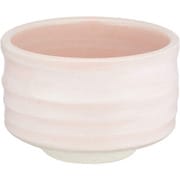 美濃焼 抹茶碗 半筒形 茶碗 桜志野 ピンク /日本製 597-2-41E