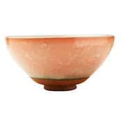 美濃焼 抹茶碗 天目形 茶碗 ピンク貫入 /日本製 597-30-41E