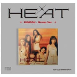 (G) I-DLE / SPECIAL ALBUM : HEAT (ENGLISH ALBUM/DIGIPACK/GROUP VER) [K-POP 輸入盤CD]