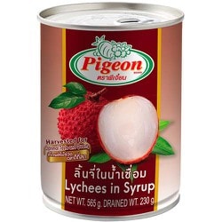 ピジョン ライチのシロップ漬け 565g