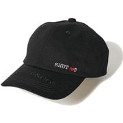 SHUT HEART UP POLO CAP キャップ cac-06-2307-01 BLACK [キャップ]