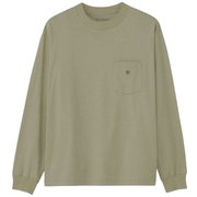 オーバーサイズ ロングスリーブ ポケット Tシャツ Oversized L／S Pocket T-shirt GL43336 ライトベージュ(LB) サイズ5 [アウトドア カットソー ユニセックス]