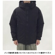 ゴアテックス ウインドストッパー ダウン パーカ GORE-TEX WINDSTOPPER Down Parka GM23311 ブラック(BK) サイズ1 [アウトドア ダウンジャケット ユニセックス]