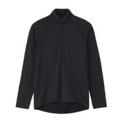 ストレッチ グリッド ハーフ ジップ プルオーバー Stretch Grid Half Zip Pullover GM33301 ブラック(BK) 1サイズ [アウトドア フリース メンズ]